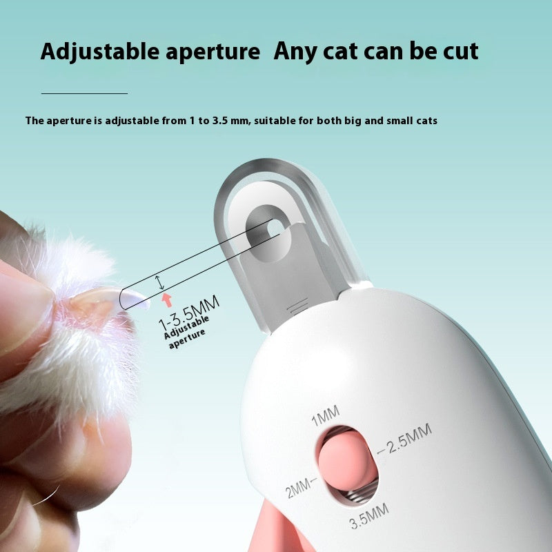 Cat Nail Scissors – Safe Gravity Push Clippers for Perfect Grooming ✂️